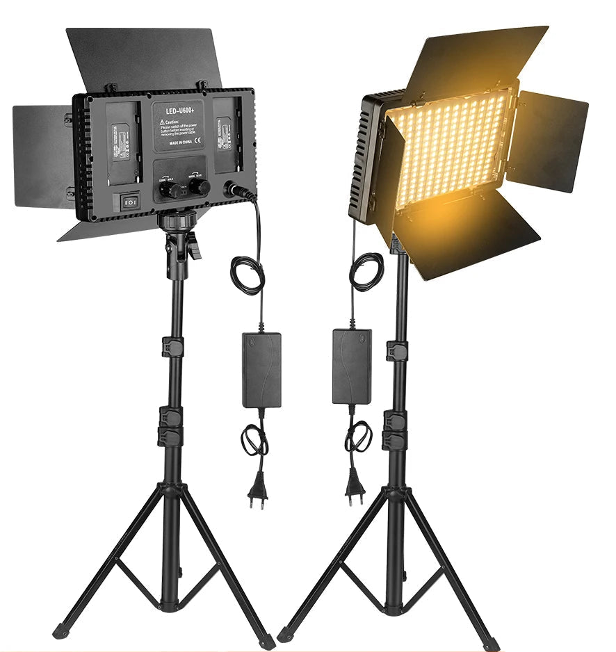 NAGNAHZ U800 - Luz LED para Fotografia e Vídeo, 3200K-5600K, Ajustável NAGNAHZ U800 - Luz LED para Fotografia e Vídeo, 3200K-5600K, Ajustável